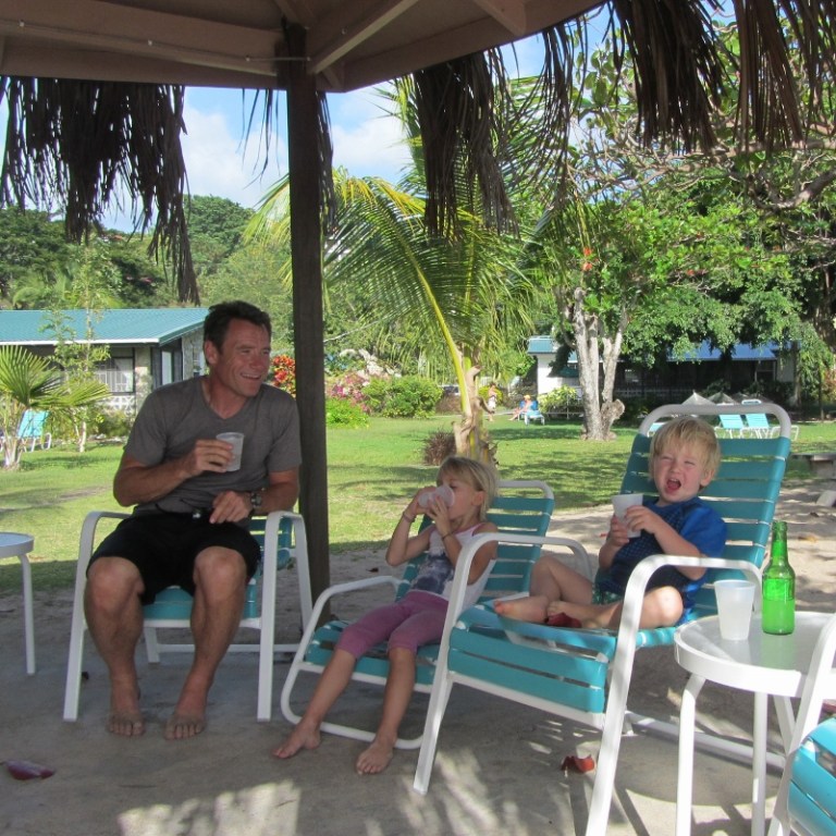 Sunday chill at Prickly Bay Beach