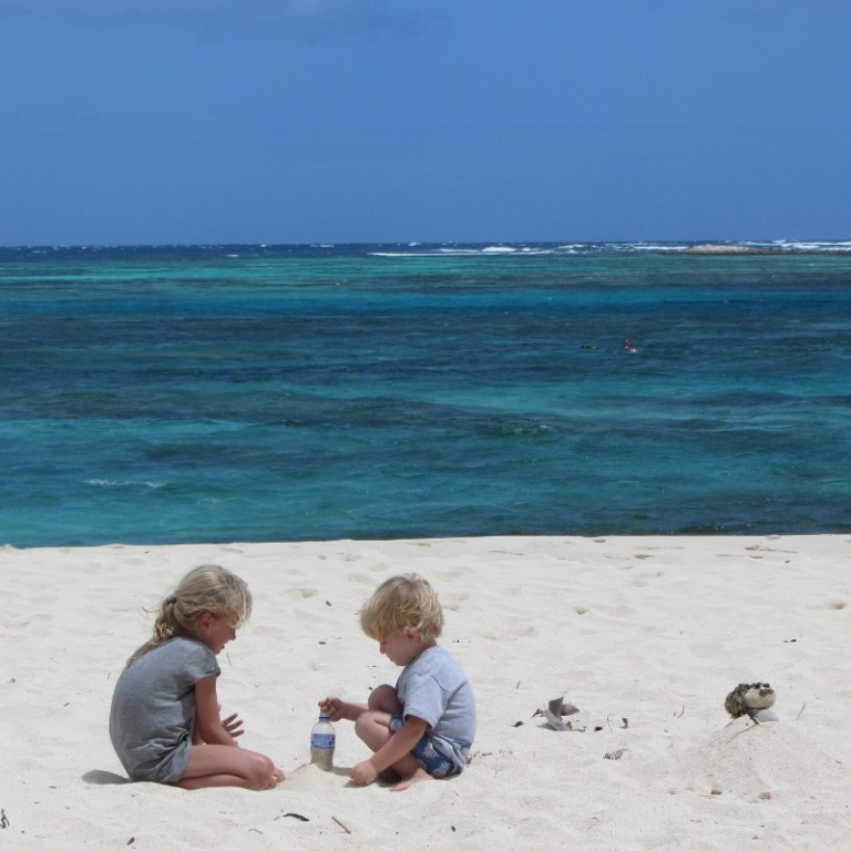 Weißer Korallensand