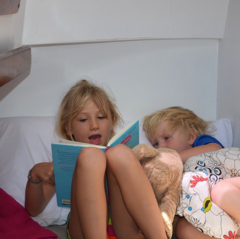 Lesestunde für den Patienten