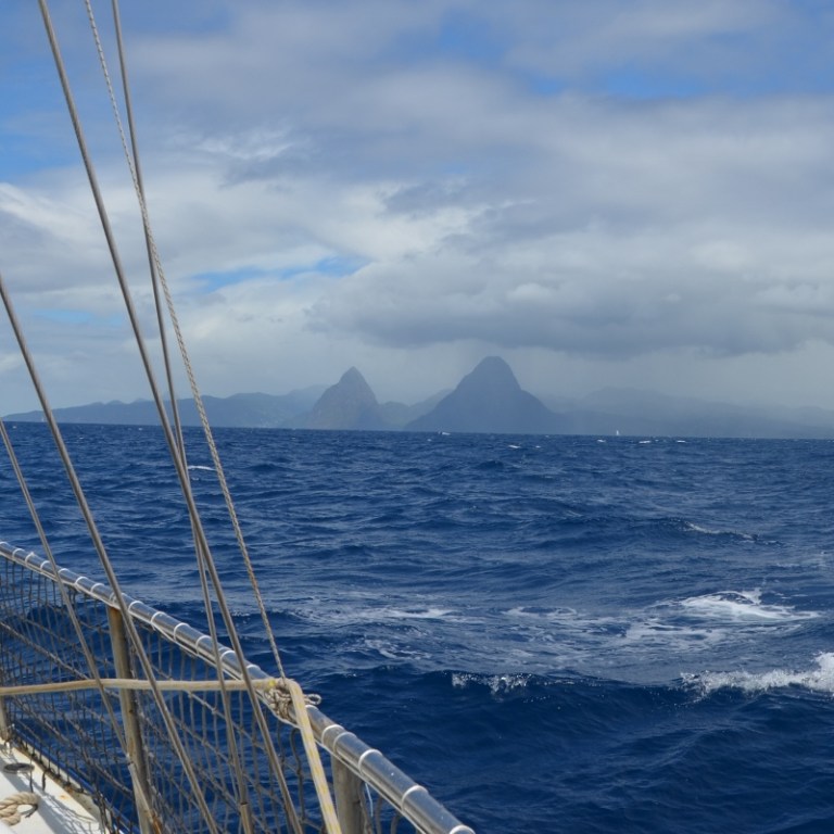 Überfahrt nach St. Lucia