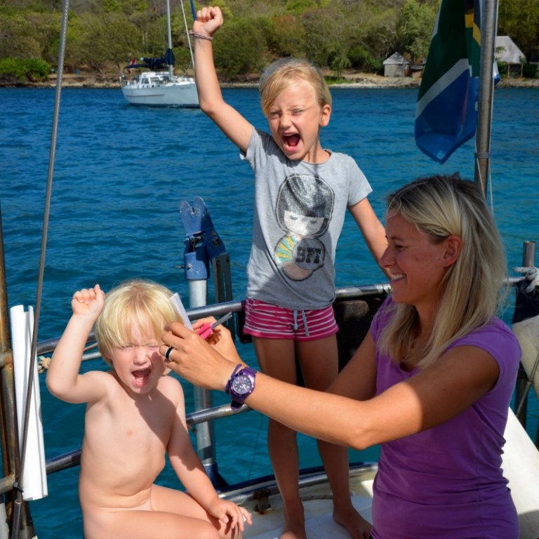 Haare schneiden tut nicht weh!