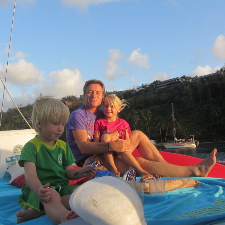 Letzter Sundowner an Board